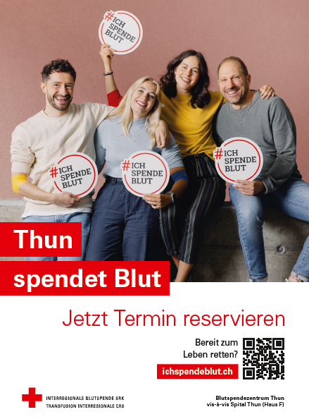 Feuerwehr Thun, Blutspendeaktion 2025