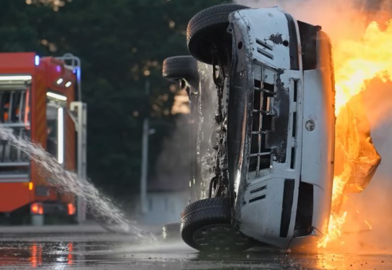 So gefährlich sind brennende Elektroautos wirklich